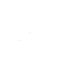 Icono seguridad con signo de lupa en el centro